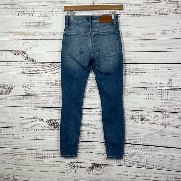 Lucky Brand AVA Blue Mid Rise Skinny Ankle Jeans - Picture 6 of 13
